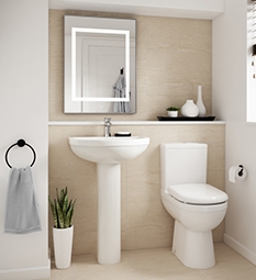 Nuie Ivo Modern Bathroom Suite