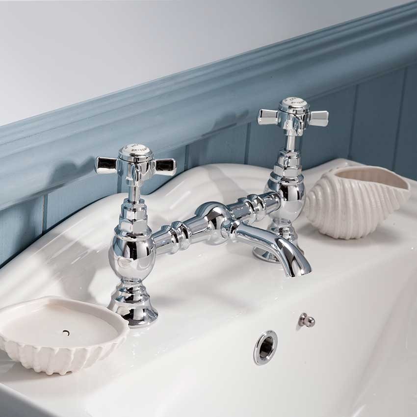 Nuie Beaumont Luxury Basin Mixer Tap I315x Bathroom House - Two Hole Bathroom Basin Mixer Taps