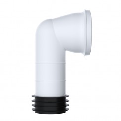 90° Bend WC Pan Connector