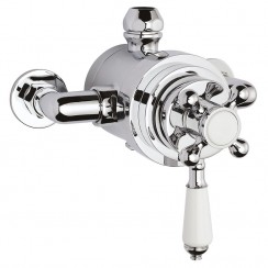 Nuie Victorian Dual Thermostatic Exposed Shower Valve
