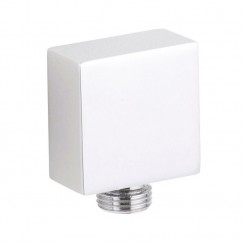Nuie Modern Square Chrome Outlet Elbow - A3245