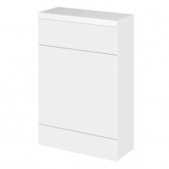 Hudson Reed - Gloss White 600mm Combination WC Unit & WC Top - Compact