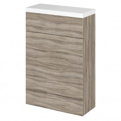 Hudson Reed Hudson Reed - Driftwood 600mm Combination WC Unit & WC Top - Compact