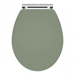 CLA899 Nuie Classique Soft Close Wooden Toilet Seat - Satin Green CLA899-CO-1