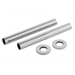 Hudson Reed Chrome Pipe Covers