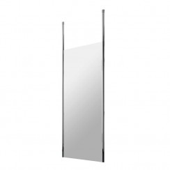 Hudson Reed 800mm Freestanding Chrome Wetroom Screen With Ceiling Posts