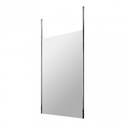 Hudson Reed Wetroom Shower Screen with Chrome Ceiling Post 1200mm W x 1950mm H x 8mm Glass - GPCP12-CO-1