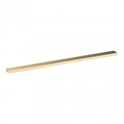 Hudson Reed 500mm Finger Pull Furniture Handle - Brushed Brass-H326-CO-1