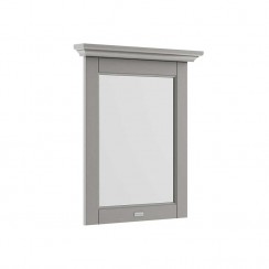 Old London Storm Grey Traditional 600mm Flat Mirror