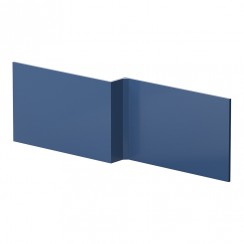 Hudson Reed Urban MDF Shower Bath Front Panel 1700mm - Satin Blue - MOF373-CO-1