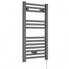 Anthracite Electric Towel Rail 720 x 400mm