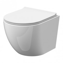 Nuie Freya Wall Hung Rimless Toilet & Soft Close Seat-CO-1
