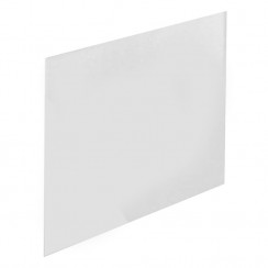 Nuie Gloss White MDF 700mm Shower Bath End Panel