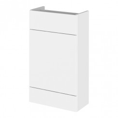 Hudson Reed Fusion 500mm WC Back to Wall Toilet Unit - Slimline - Gloss White-OFF145-CO-1