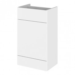 Hudson Reed Fusion 500mm WC Back to Wall Toilet Unit - Gloss White-OFF146-CO-1