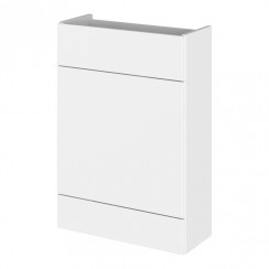 Hudson Reed Fusion 600mm WC Back to Wall Toilet Unit - Slimline - Gloss White-OFF147-CO-1