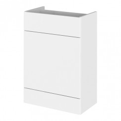 Hudson Reed Fusion 600mm WC Back to Wall Toilet Unit - Gloss White-OFF148-CO-1