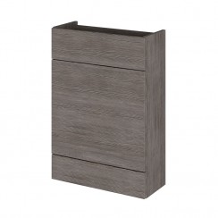 Hudson Reed 600mm Compact Toilet Unit In Grey Avola
