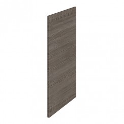 Hudson Reed Fusion Decorative End Bath Panel 890mm H x 370mm W - Anthracite Woodgrain-OFF592-CO-1