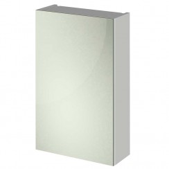 Athena Gloss Grey Mist 450mm Mirror Unit 1 Door