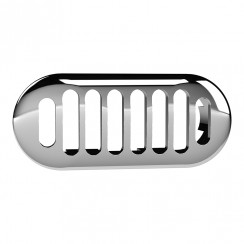 Old London by Hudson Reed Chancery Basin Overflow Cover - Chrome - OVFL01R-CO-1