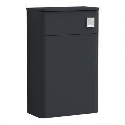 RC01441 Nuie Core 500mm Back to Wall WC Toilet Unit - Satin Soft Black RC01441-CO-1