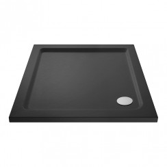 Hudson Reed Square Shower Tray 700mm x 700mm x 40mm - Grey Slate - TR71002-CO-1