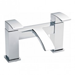 Nuie Vibe Deck Mounted Bath Filler Tap - Chrome - TSI303-CO-1