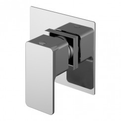 Nuie Windon Concealed Stop Tap Shower Valve - Chrome - WINST10-CO-1