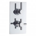 Hudson Reed Tec Pura Twin Thermostatic Concealed Shower Valve With Diverter