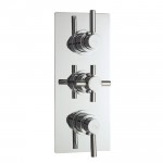 Hudson Reed Tec Pura Triple Thermostatic Concealed Shower Valve With Diverter