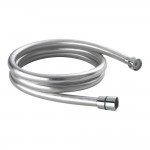 Hudson Reed Smooth Antibacterial Shower Flexi Hose - Silver