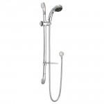 Nuie Luxury Curved Slide Rail Shower Kit With Multi-Function Handset