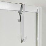Nuie Hook For Framed Shower Enclosure - Polished Chrome 