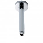 Hudson Reed Round Chrome Ceiling Arm 300mm