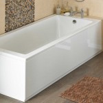 Nuie High Gloss White MDF 1700mm Bath Front Panel & Plinth