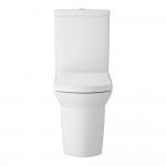 Hudson Reed Maya Flush to Wall Close Coupled Toilet & Soft Close Seat