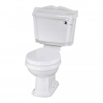 Nuie Legend Close Coupled Toilet with Lever Cistern & Standard Seat