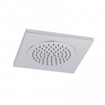 Hudson Reed Square Ceiling Mounted Tile Shower Head 270mm