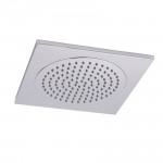 Hudson Reed Square Ceiling Mounted Tile Shower Head 370mm