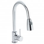 Nuie Pull-Out Kitchen Mixer Tap Chrome
