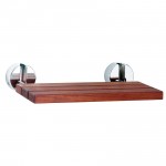 Hudson Reed Luxury Shower Seat with Chrome Hinges