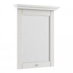 Old London by Hudson Reed 600mm Flat Mirror - Timeless Sand Woodgrain