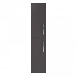 Nuie Athena Gloss Grey 300mm Tall Unit 2 Door