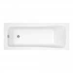 Nuie Linton Square Single Ended Bath 1400mm L x 700mm W