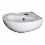 Nuie Melbourne Corner Wall Hung Basin 1TH