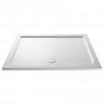Hudson Reed Pearlstone Rectangular Shower Tray 1200 X 1000 Stone - 40mm Low Profile