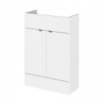 Hudson Reed 600mm Compact Vanity Unit In Gloss White