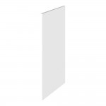 Hudson Reed Fusion Decorative End Bath Panel 890mm H x 370mm W - Gloss White