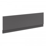 Hudson Reed Fusion Front Bath Panel & Plinth 1800mm - Gloss Grey